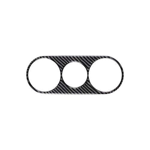 Carbon Fiber Air Vent Trim Covers For Ford Mustang 2015-2020 - Self-Adhesive