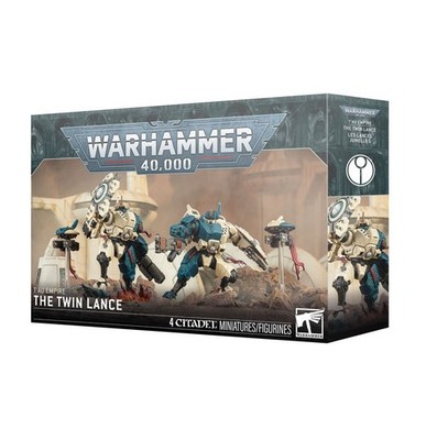 THE TWIN LANCE Miniatur Set DER ZWILLINGSLANZE Warhammer 40k T'AU EMPIRE Age