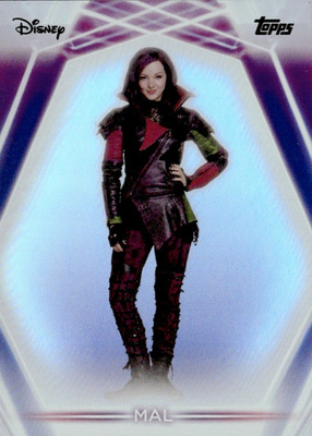 2026 Topps Disney Neon FOIL BASE - Mal #156