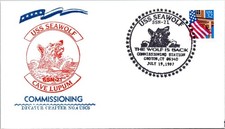 USS Seawolf  Commissioning 1997 - Groton CT - J30459