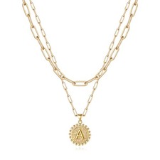 Christmas Gifts for Women, Gold Initial Necklaces for Women Stocking Stuffers...