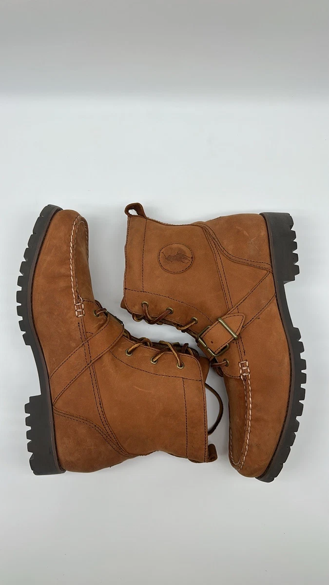 Polo Ralph Lauren Redmond Boots Size 12 Brown Leather Utility Heritage Preppy Polo Ralph Lauren Redmond Boots Size 12 Brown Leather  main image 3
