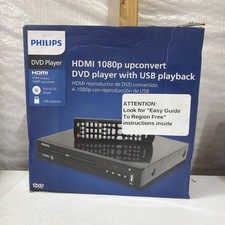 Philips DVD/CD Player w/Dolby Audio Smart TV Home Theater w/ HDMI/USB CD Player