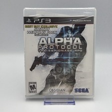 Alpha Protocol (Sony PlayStation 3, 2010) Best Buy Exclusive | Brand New 🔥