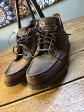 EASTLAND USA BROWN LEATHER LACE UP TRAIL HIKE...