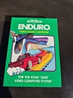 Enduro (Atari 2600, 1983) Complete In Box CIB w/ Manual & Paperwork