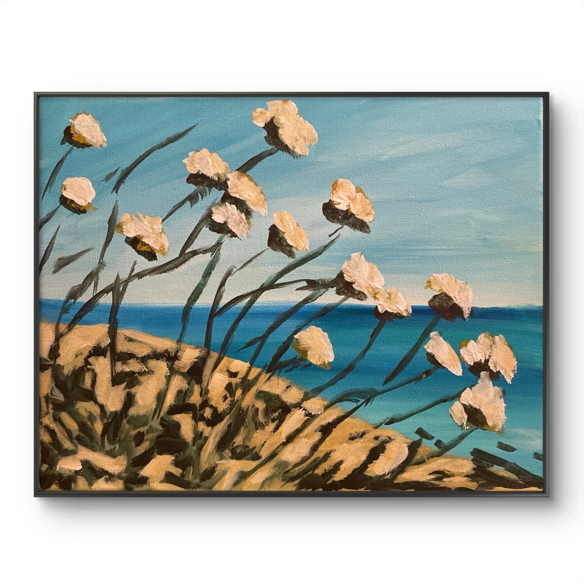 帆布抽象艺术风景画| eBay
