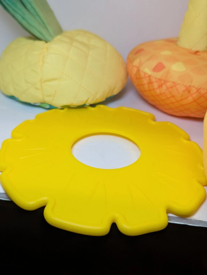 Multi-Sensory Pineapple Soft Stacker Infant Toy Melissa & Doug  - Image 4 of 4