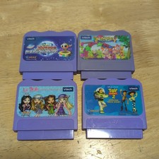 Vtech V.Smile Lot Of 4, Cartridges Only