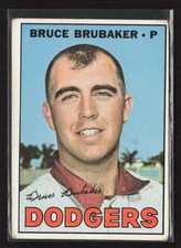 1967 Topps #276 Bruce Brubaker - VG Set Break!