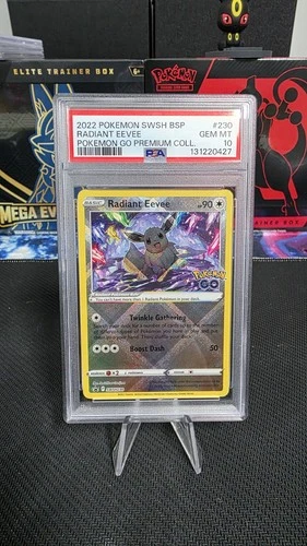 Radiant Eevee SWSH230 SWSH: Sword & Shield Promo Cards Holo PSA 10