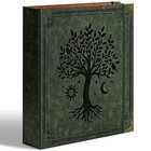 Leather D Ring Binder Fits 8.5"x11" Letter Size , 2 Inch EZD Ring Binders Hol...