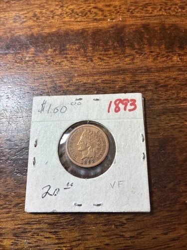 VF 1893 Indian Head Cent