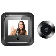 2X(1Set Security Monitor 240X320 Visual Doorbell 300000 Pixels Resolution B5U4)