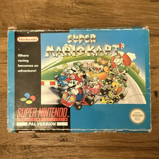Super Mario Kart Snes Super Nintendo Boxed