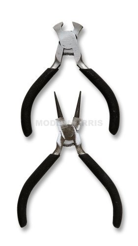 ARTESANIA LATINA 27035 Set of Round Nose Pliers and Front Cutting Pliers