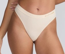 Step One Thong Chic Champagne Medium New