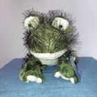 NWT CLASSIC WEBKINZ FULL SIZE FROG by Ganz Plush Toy Unused Code HM001 Yr 2006 — photo 1