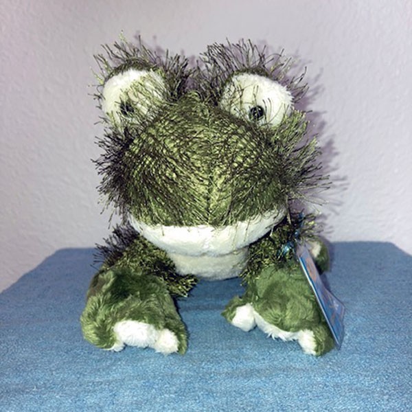 NWT CLASSIC WEBKINZ FULL SIZE FROG by Ganz Plush Toy Unused Code HM001 Yr 2006