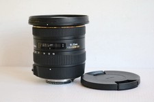 Sigma EX 10-20 mm f/3.5 DC HSM + paraluce Sigma - attacco Nikon F (DX)