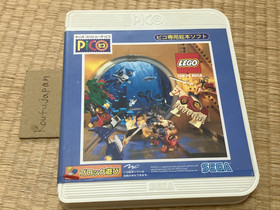 SEGA PICO LEGO FUN TO BUILD Picture Book Software Japan Vintage 1995