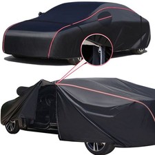 6-layers Heavy Duty Car Cover Outdoor Rain Dust Snow Uv All Weather Protect 193