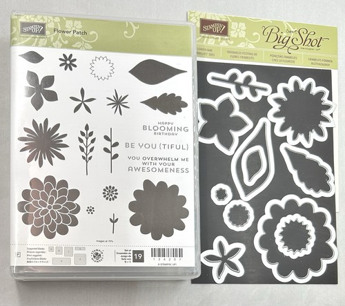Stampin’ Up! Flower Patch & Flower Fair Coordinating Stamps & Dies