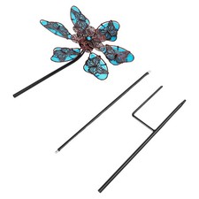 90cm Garten Wind Spinner buntes Schmetterling Design für bezaubernde Outdoor De