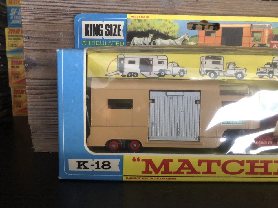 Matchbox King Size K-18A1.First Version 1.First OVP VNM von 1967 - Bild 4 von 4