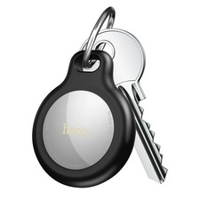 Hoko Tracker Bluetooth Airtag Compatible Apple Find My avec Porte-clé Noir