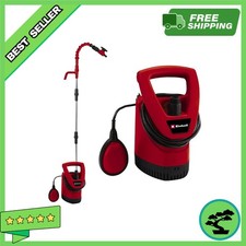 350W Water Butt Pump with 4600 L/h Flow Rate & Adjustable Float Switch