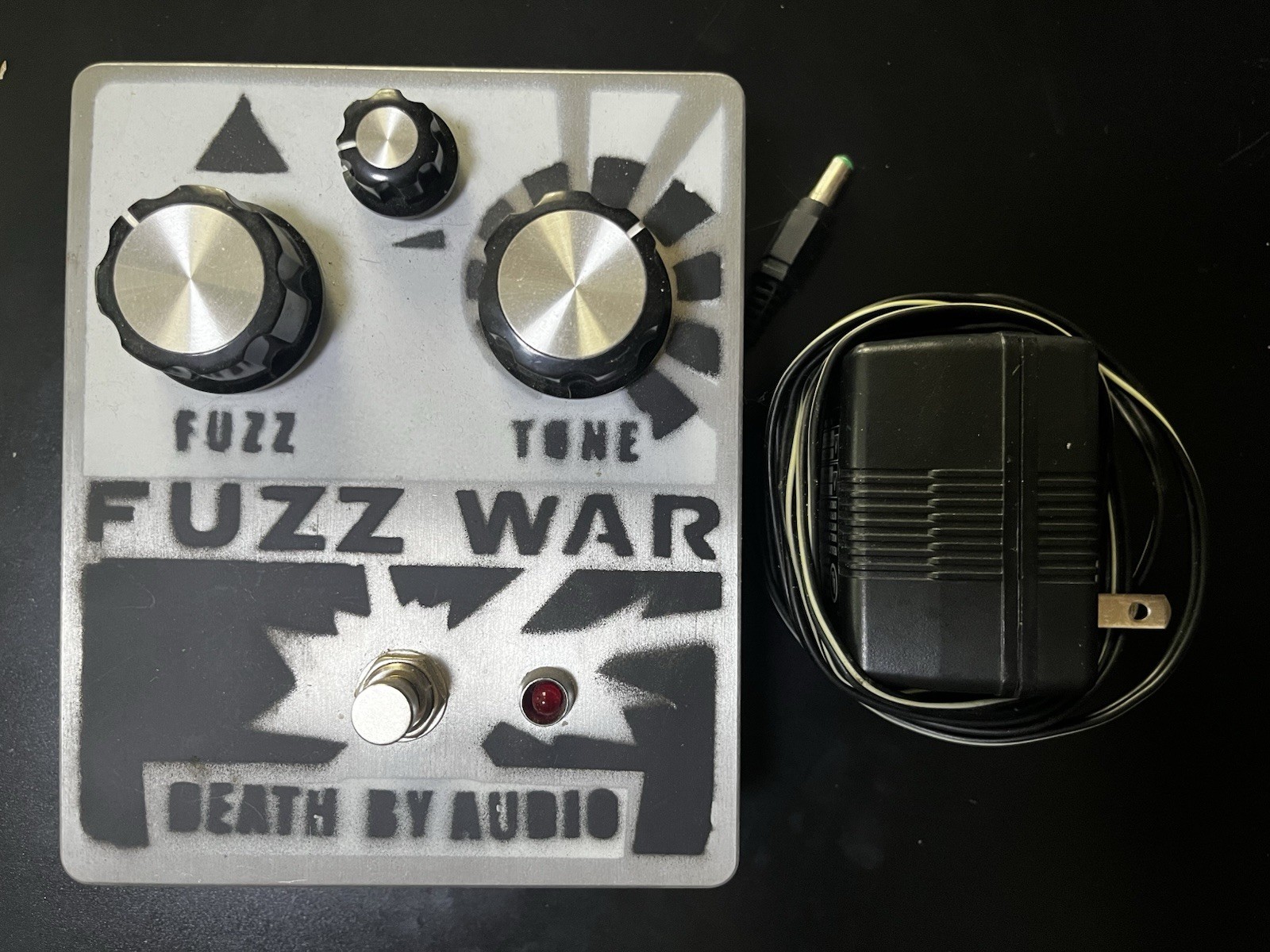 Death By Audio Fuzz War Guitar Pedal With Power Supply
