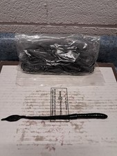 20 Mann's 8" Jellyworm Made In USA! Manns 8 Inch Jelly Worm Discontinued Black