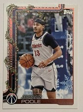Jordan Poole 2025-26 Topps Holiday Basketball Washington Wizards #H73