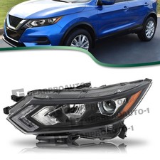 For 2020 2021 2022 Nissan Rogue Sport Left Driver Halogen w/LED Headlight Lamp