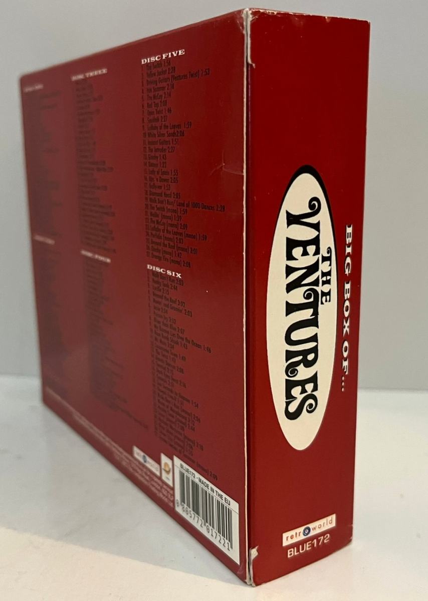 THE VENTURES - Big Box Of (6 Discs) (UK) - Compact Disc CD