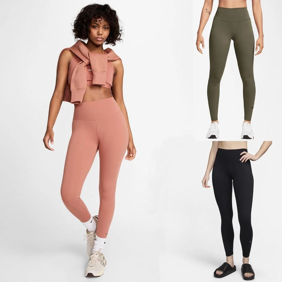 Nike One High-Waist Damen Tights Sporthose Fitness Leggings  - Bild 1 von 1