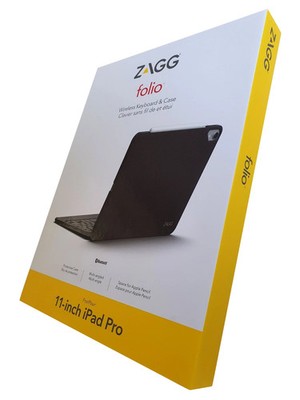 ZAGG Folio WIRELESS KEYBOARD & CASE FOR 11- INCH IPAD PRO / 1 PIECE /ME/