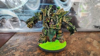 For Warhammer 40K 60MM helbrute Death Guard Chaos Marines painted miniature