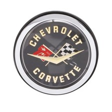 Trim Parts 5087a 1962 Corvette Gold Rear Emblem Assembly Each Trim Parts 5087a 1962 Corvette Gold Rear Emblem Assembly Each