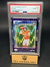 2024 DONRUSS OPTIC PURPLE SHOCK - RATED ROOKIE RC #209 - BO NIX - PSA GEM 10