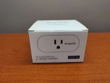 Emporia 2 Pack Energy Monitoring Smart Outlets