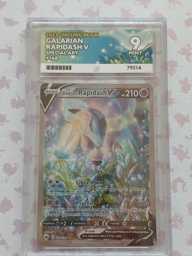 Galarian Rapidash V graded ACE 9 for sale on eBay