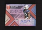 2018 Panini Elite Draft Picks Micah Kiser Autograph Virginia Cavaliers