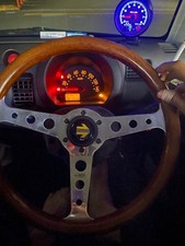 Momo Super Indy Steering Wheel Used From Japan