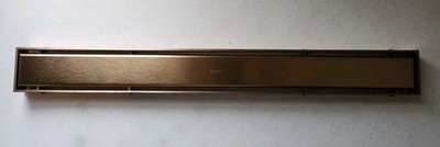 Brizo BT0732416-GL 24'' Reversible Linear Shower Drain w/ Dual Grate Installation