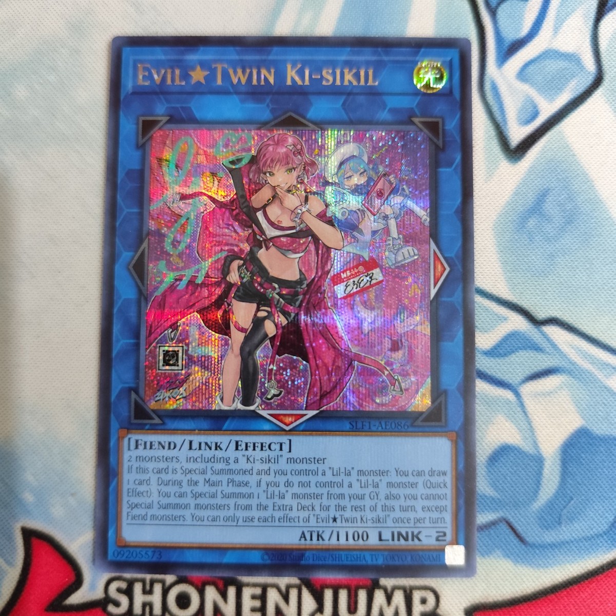 Yugioh Asian English Evil Twin Ki-Sikil (Alt Art) SLF1-AE086 SE