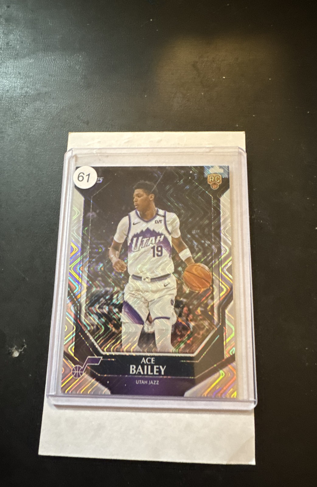 2025-26 Topps Chrome - Ace Bailey #255 RayWave Refractor (RC)