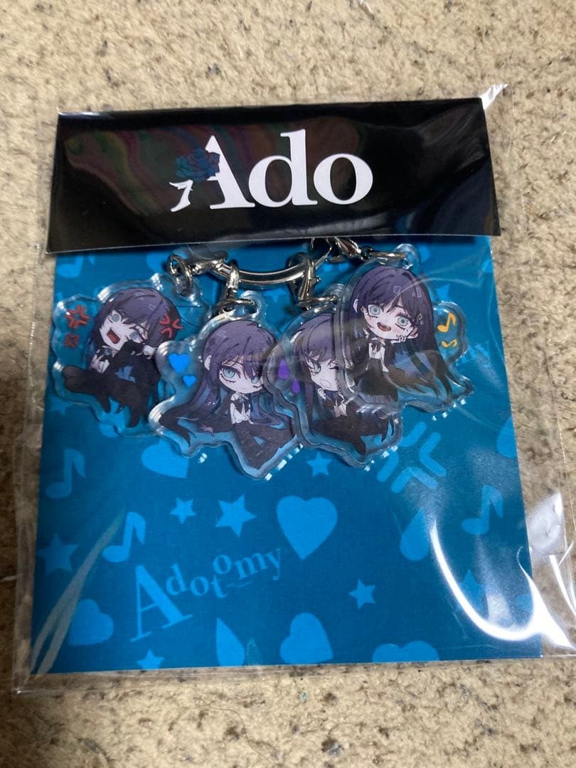 喜怒哀楽アクリルキーホルダー　全４種コンプ Adotomy アドトミー　Ado Ado 4-chain acrylic keychain Official 5th Anniversary Exhibiton