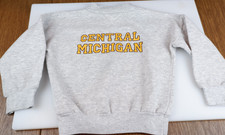 Vintage 90s Third Street - Central Michigan CMU Sweatshirt Size 2T - Made in USA